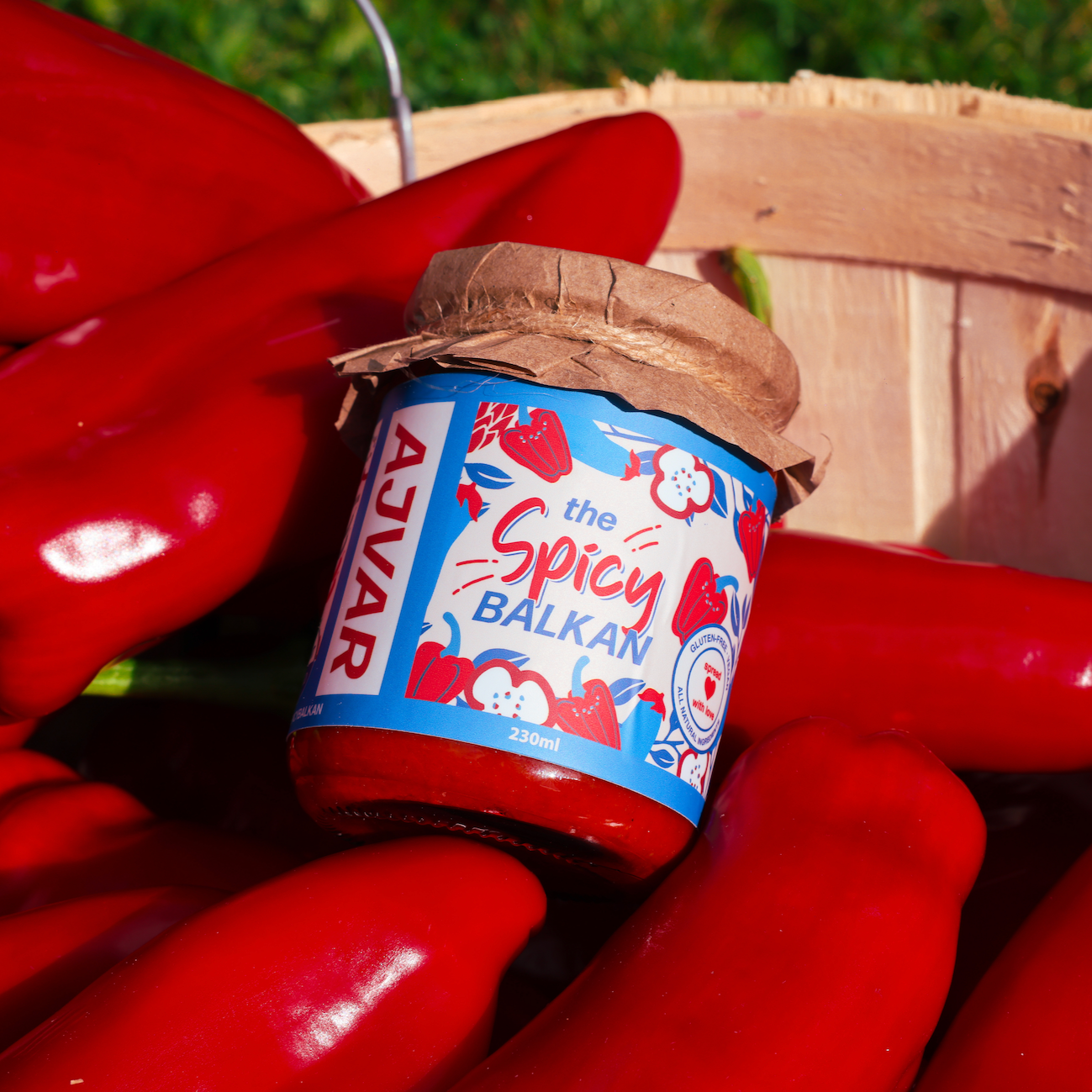 Ajvar Roasted Red Pepper & Eggplant Spread 250ml