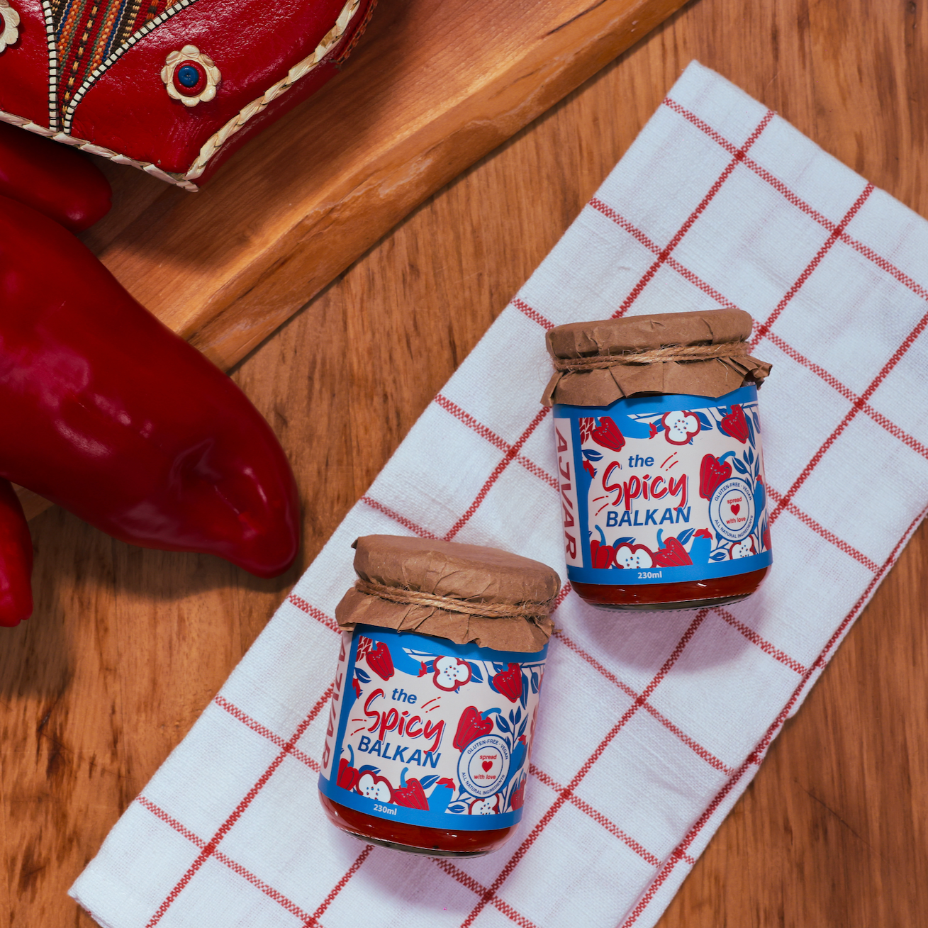 Ajvar Roasted Red Pepper & Eggplant Spread 250ml