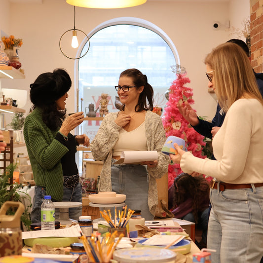 🌹 🔥 Spicy Balkan ✕ Clay Painting Workshop - International Women’s Day Workshop 🌹