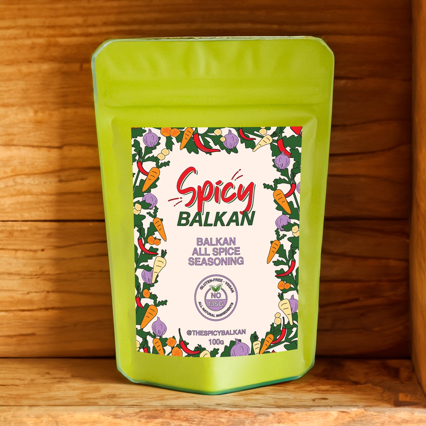 The Spicy Balkan Zaćin Seasoning Spice – versatile spice mix for adding rich flavor to your dishes